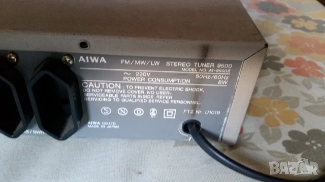 Aiwa 9500 AM/FM Retro Radio Tuner, снимка 5 - Аудиосистеми - 53046928