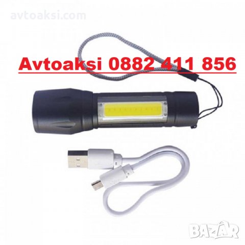 Мини фенер и лампа 2 в 1 със ZOOM и USB зареждане, снимка 3 - Аксесоари и консумативи - 34862824