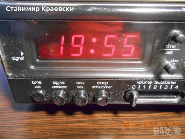 Telefunken digitale electronic 500 - clock alarm radio - vintage 1975 финал, снимка 2 - Други - 29764037
