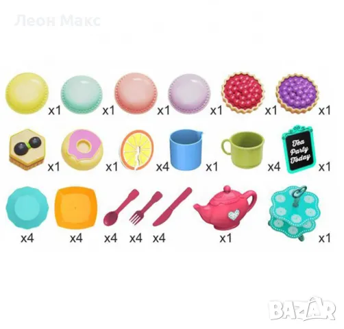 Детска количка за следобеден чай , снимка 5 - Играчки за стая - 48202234