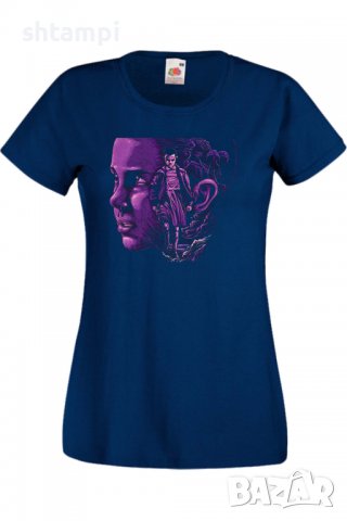 Дамска Тениска Stranger Things Eleven 2,Филм,Сериал,, снимка 7 - Тениски - 37318495