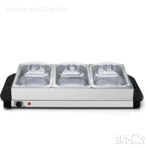 Електрически нагревател за бюфет 2 в 1 - винаги топла храна, снимка 6 - Друго търговско оборудване - 54027432