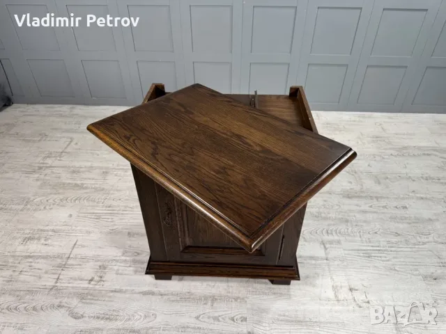 Винтидж, телевизионен шкаф В001, снимка 3 - Шкафове - 56021435