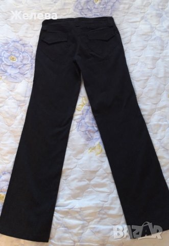 2 бр. тъмно сиви панталнони с тънко райе