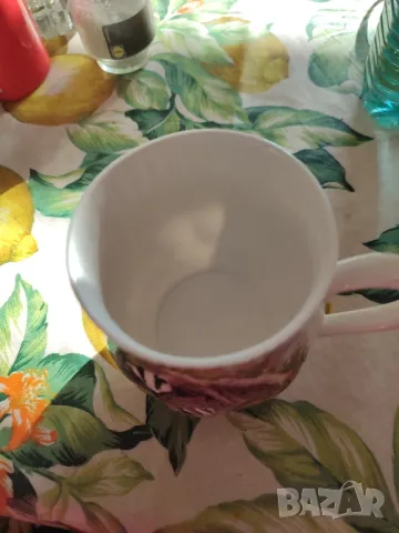 фина порцеланова чаша Англия с животни, снимка 3 - Чаши - 48832253