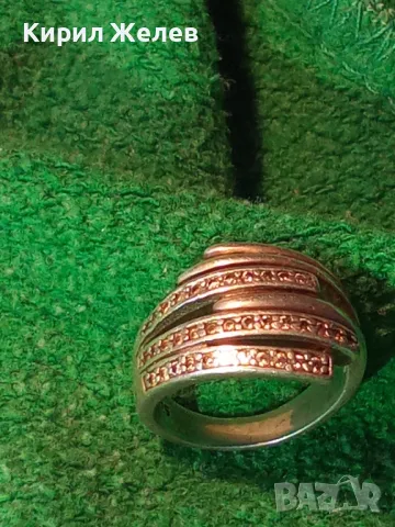 ФЕШЪН АРТ ДИЗАЙН СКЪПОЦЕНЕН СРЕБЪРЕН ПРЪСТЕН СРЕБРО 925 CSF с ЮВЕЛИРНО ФАСЕТИРАНИ ЦИРКОНИ 41435, снимка 17 - Пръстени - 49913202