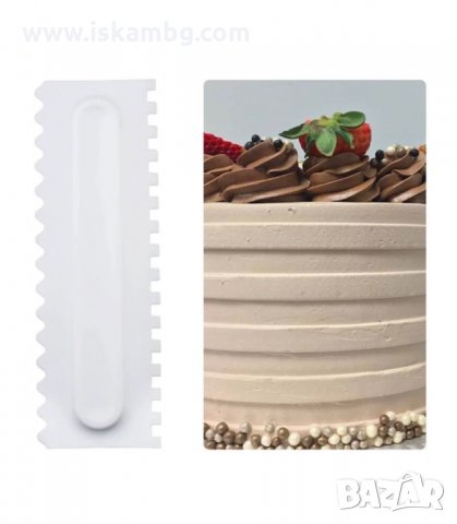 ДВУСТРАННИ СЛАДКАРСКИ ШПАТУЛИ ЗА ТОРТИ, КОМПЛЕКТ ОТ 4 БРОЯ - код 3131, снимка 4 - Други - 33889895
