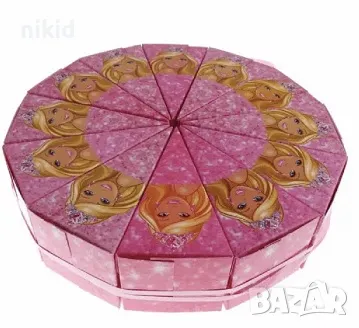Барби Barbie Кутии кутийки за картонена торта кутия парче за подарък рожден, снимка 2 - Други - 44243150