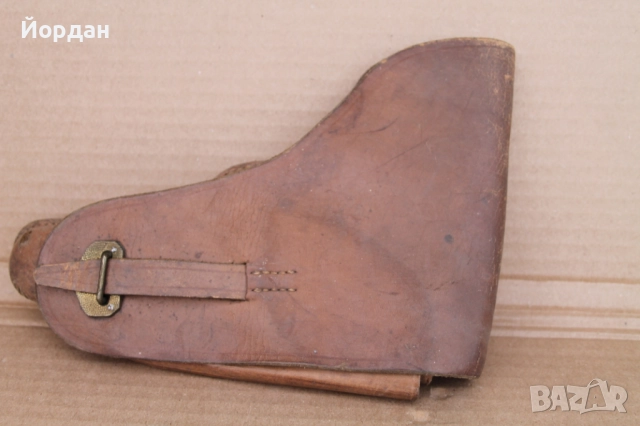 Кожен кобур за ''Luger P-08''(люгер), снимка 3 - Антикварни и старинни предмети - 51811282