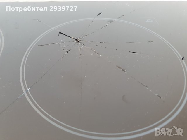 Керамичен плот счупено стъкло, снимка 2 - Котлони - 42358205