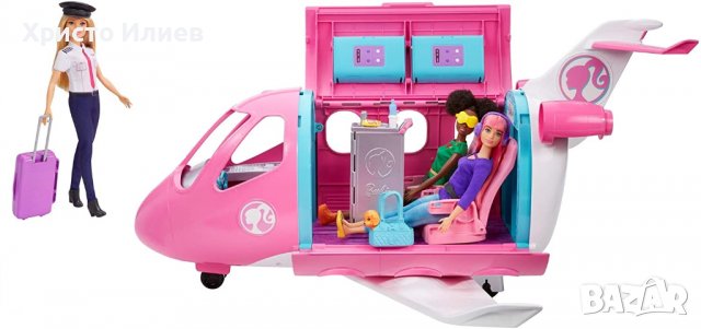 Barbie Трансформираш Самолет Dreamplane Аксесоари, снимка 4 - Кукли - 39368661