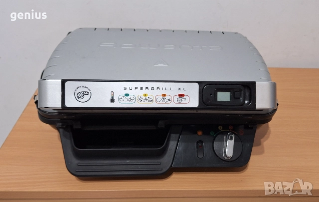 Скара грил Тефал Tefal supergrill xl GC461b34, снимка 6 - Скари - 52493502
