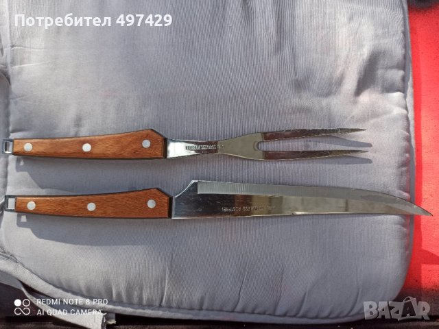 Комплект за барбекю нож и вилица WMF, снимка 5 - Други - 40168077