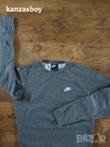 Nike Club Swoosh Crew Sweatshirt - страхотна мъжка блуза, снимка 3 - Спортни дрехи, екипи - 38140820