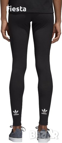 Оригинален черен клин Аdidas Originals Women's Trefoil Leggings, снимка 8 - Клинове - 40546437