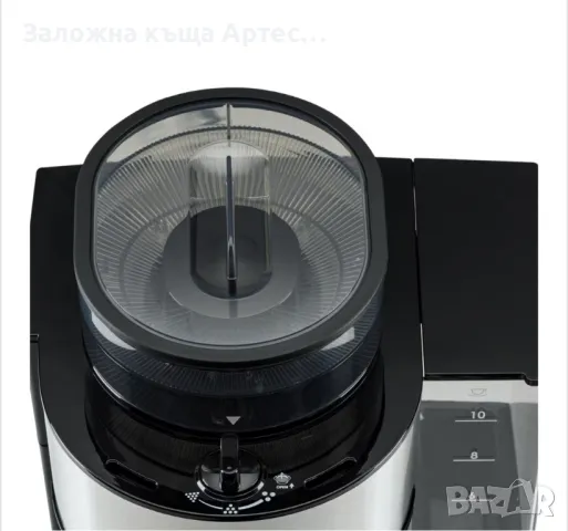Кафемашина Melitta® AromaFresh1000W, Интегрирана мелница с 3 нива на смилане, Цифров екран, Черен, снимка 6 - Кафемашини - 47654968