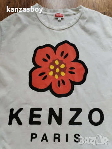 kenzo boke flower - страхотна мъжка тениска Л, снимка 2 - Тениски - 51159622