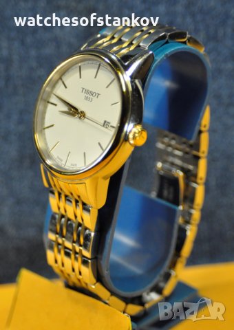 "Tissot" T0854102201100 Carson Men's Quartz Watch Two Tone, снимка 2 - Мъжки - 35043251