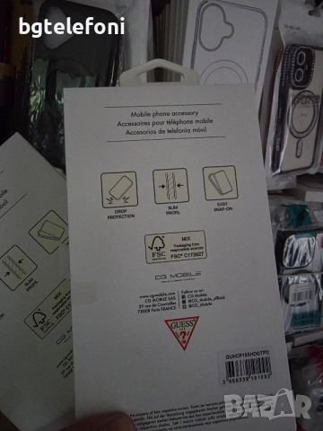 Промо!!! GUESS гърбове за iPhone 15 Pro , 15 Pro Max, снимка 11 - Калъфи, кейсове - 51840965