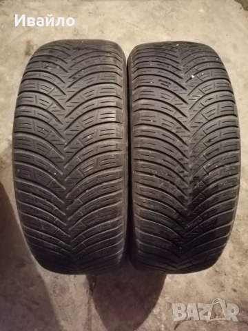 Продавам 2 броя зимни гуми 205.55.16 на 1 сезон дот 2019 Kleber 