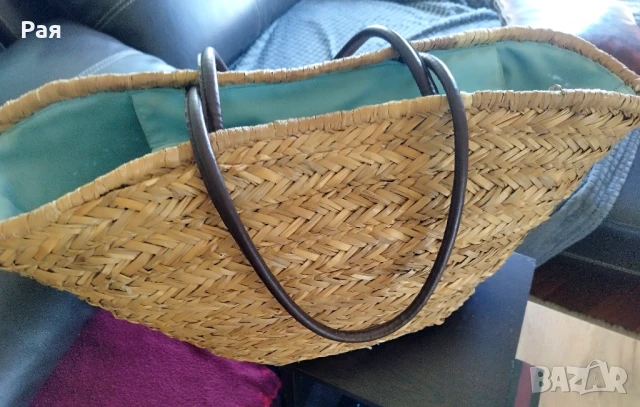 Плажна чанта тип кошница , снимка 5 - Чанти - 50939182
