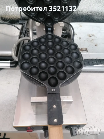 Бъбъл гофретник - профисионален , снимка 3 - Гофретници - 50640597