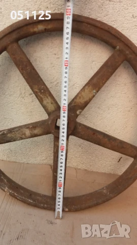 старо огромно колело, чигун , снимка 9 - Антикварни и старинни предмети - 50588697
