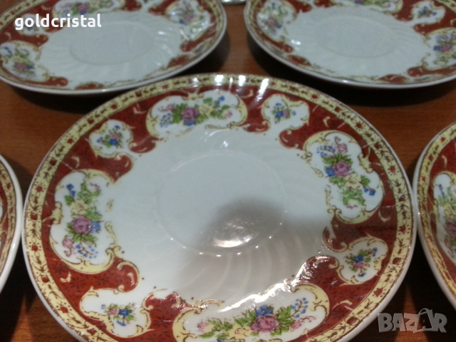 Стар български порцелан чинии , снимка 7 - Антикварни и старинни предмети - 44701043