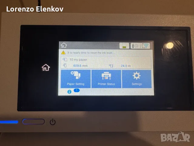 Принтер EPSON SC F-500 - сублимация, снимка 3 - Принтери, копири, скенери - 55888850