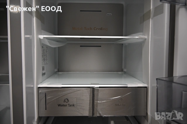 Хладилник Side by Side HISENSE RS818N4TIE Total No-Frost, Metal Tech Cooling, снимка 10 - Хладилници - 53325001