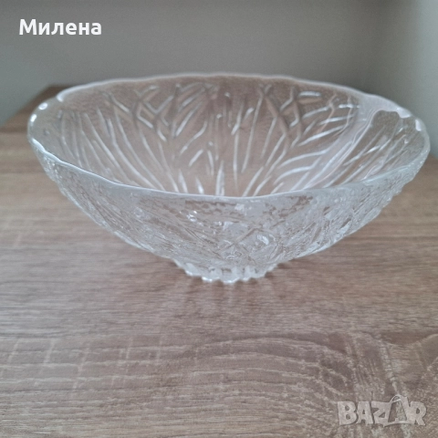 Стъклени купи и фруктиери, снимка 9 - Чинии - 48989149