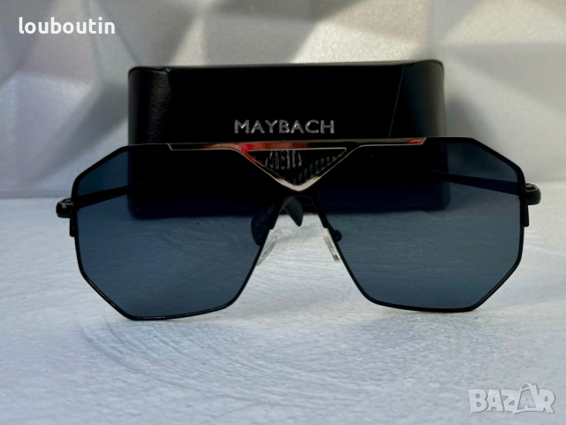 Maybach 2024 мъжки слънчеви очила маска 6 цвята , снимка 6 - Слънчеви и диоптрични очила - 44587574