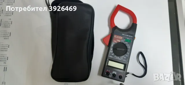 Дигитален мултиметър с амперклещи / мултицет, снимка 2 - Други инструменти - 48589591