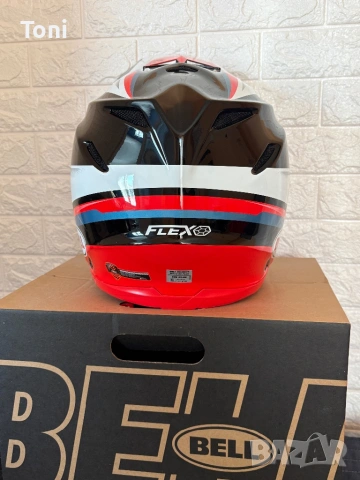 Каска Bell Moto 9s Flex Merchant, снимка 3 - Аксесоари и консумативи - 54097590