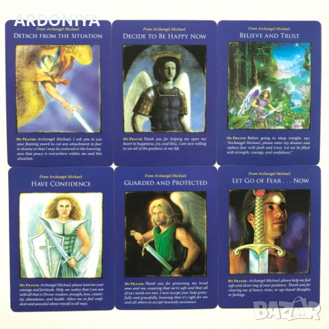 Archangel Michael Oracle - карти оракул на Дорийн Върчу , снимка 16 - Други игри - 37812955