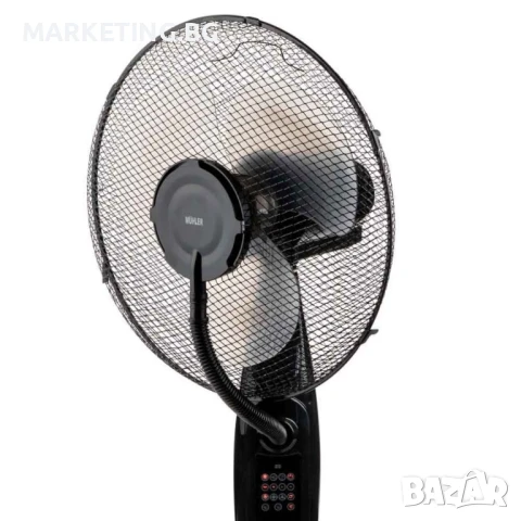 Вентилатор с водна мъгла 16'', 75W, LED, дист. упр-е, снимка 7 - Вентилатори - 50553445