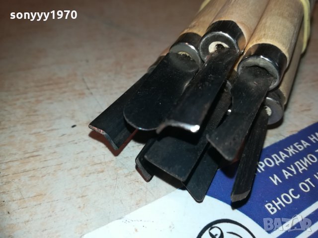 набор от 8 длета за дърворезба-14см, снимка 11 - Други инструменти - 30341261