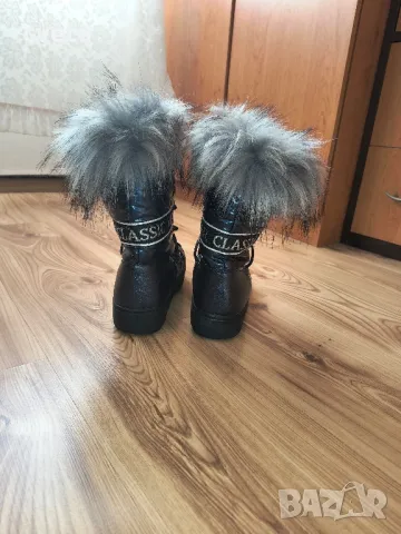 Апрески на платформа с пух, снимка 3 - Дамски апрески - 48849286