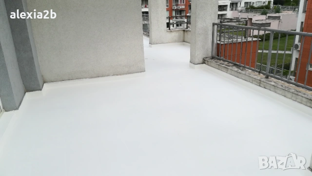 Мазана хидроизолация за открита тераса, снимка 5 - Строителни материали - 53943759