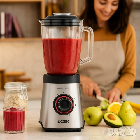 Блендер Solar ProMixter 2000W Inox, снимка 6 - Друга електроника - 51896829