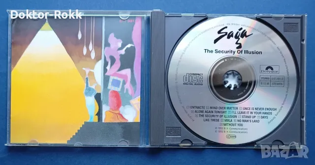 Saga - the security of illusion 1993 CD, снимка 3 - CD дискове - 49753118