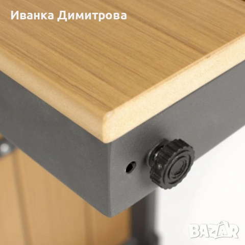 Градински комплект KANZA - модулен ъглов диван от алуминий с удобни възглавници и маса, снимка 4 - Градински мебели, декорация  - 53330736