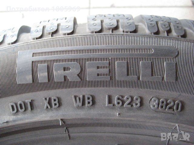 1бр. зимна гума 235/45/18 Pirelli, снимка 5 - Гуми и джанти - 42522210