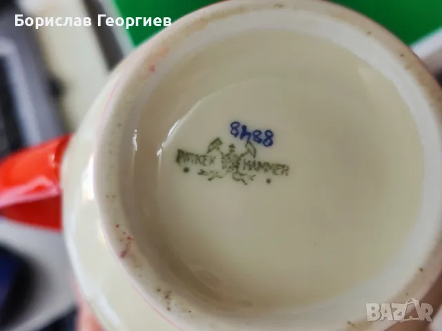 Порцеланов чайник Pirkenhammer, снимка 9 - Антикварни и старинни предмети - 49493218