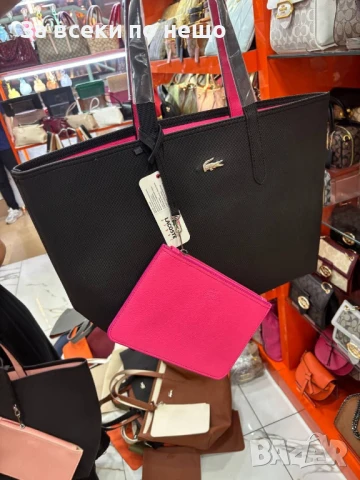 Lacoste Дамска Чанта Лакост - Налични Различни Цветове Код E529, снимка 6 - Чанти - 50756112
