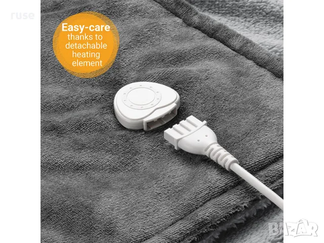 НОВИ! Електрическо одеяло 3в1 Medisana 160х130см 120W Двулицево, снимка 8 - Олекотени завивки и одеяла - 49786172