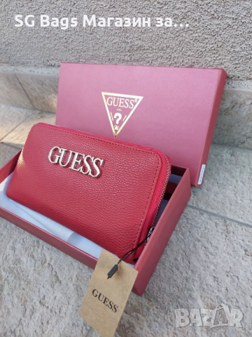 Guess дамско портмоне дамски портфейл код 07, снимка 4 - Портфейли, портмонета - 51664787