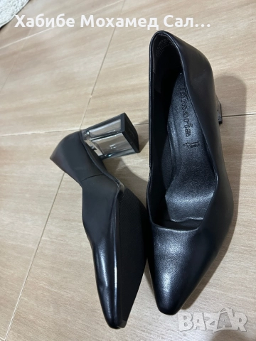 Официални обувки естествена кожа Tomaris, снимка 3 - Дамски обувки на ток - 52659139