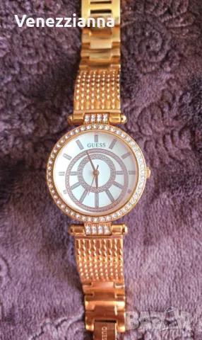 GUESS Дамски часовник -НОВ ОТЛИЧНО състояние, снимка 8 - Дамски - 49962965