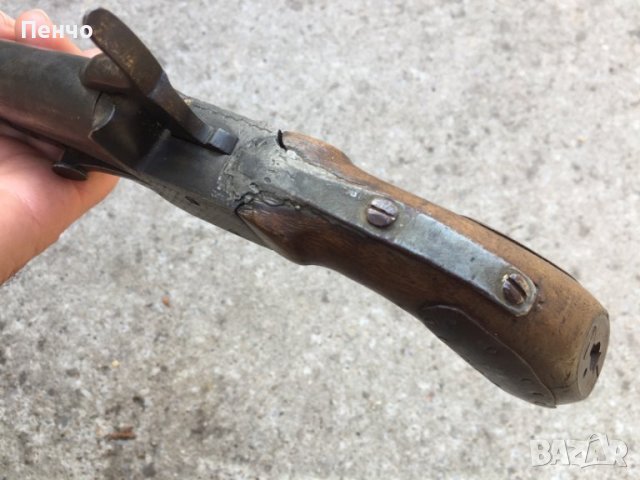 старинен колекционерски ПИСТОЛЕТ/ПУШКА - 2в1 , снимка 10 - Антикварни и старинни предмети - 38468261